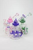 7" SOUL Glass 2-in-1 Double deck recycler bong Glass Bong Canadian Distributor
