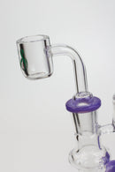 7" SOUL Glass 2-in-1 Double deck recycler bong Glass Bong Canadian Distributor