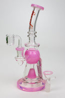 8.2" SOUL Glass 2-in-1 Cone diffuser glass bong Glass Bong Canadian Distributor Pink