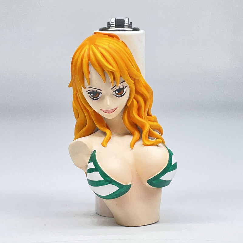 O ONE PIECE Nami Character 3D Lighter Case for Mini Clipper lighter