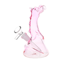 Sesh Gear | 6" Puff The Magic Dragon Waterpipe Glass Bong Smoking Cat Distribution Pink