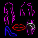 LED Neon Decoration Signs - Sexy Collections Flag · Sign JJ Distribution