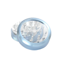 SharpStone® | CLEAR TOP 2 PIECE HERB GRINDER - 2.2" [ GRI906 ] Regular Grinder NIBO Distribution BLUE
