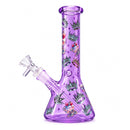 10" Cherry Bomb Glass Beaker Glass Bong Super Supplys Inc