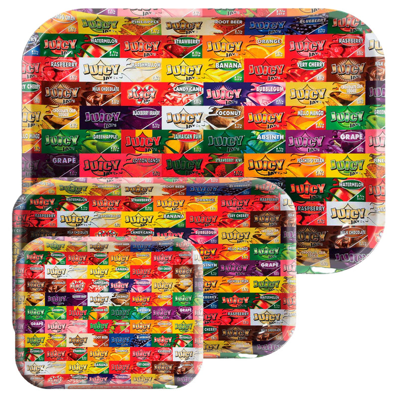 Juicy Jay's Metal Rolling Tray - Juicy Pack Design