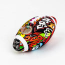 Football Silicone hand pipe Silicone Pipe BANKA Grapnic D