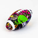 Football Silicone hand pipe Silicone Pipe BANKA Graphic E