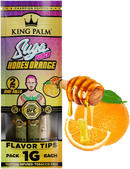King Palm | 2 Mini Hand-Rolled with flavor tips Box of 20 Leaf Wrap Cannatron