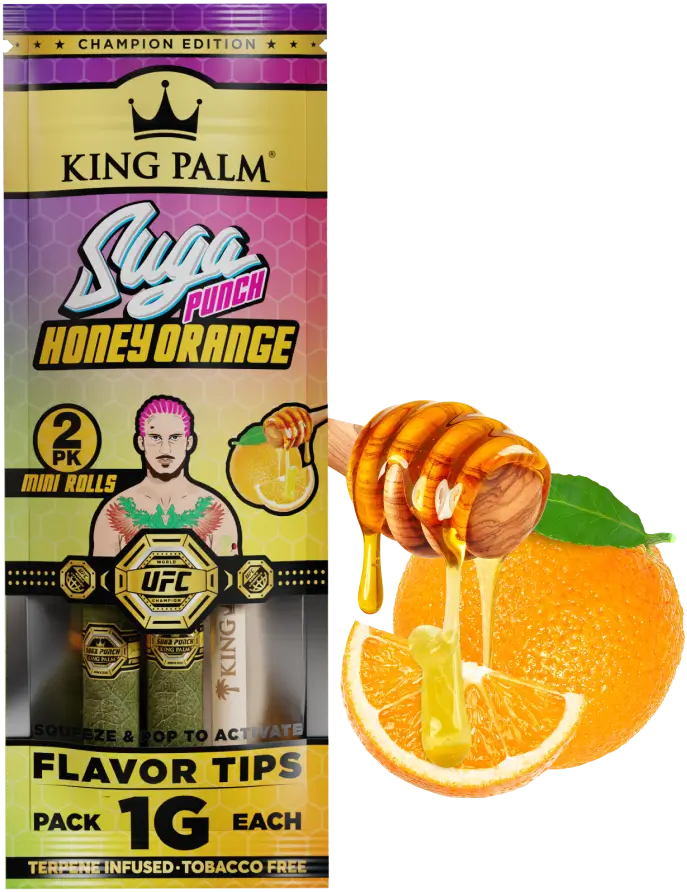 O King Palm | 2 Mini Hand-Rolled with flavor tips Box of 20 -Varoius Flavours