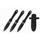 7.5″overall throwing knife, 2.5mm thickness, 3 pcs. set [T002393-3] Throwing Knife Canadian Distributor
