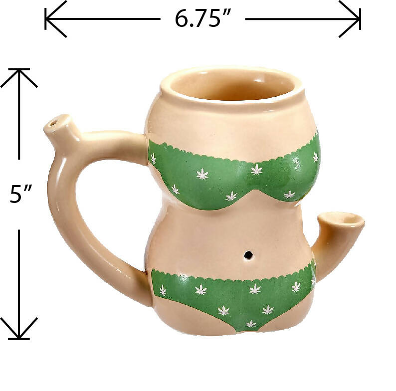 O GREEN BIKINI MUG