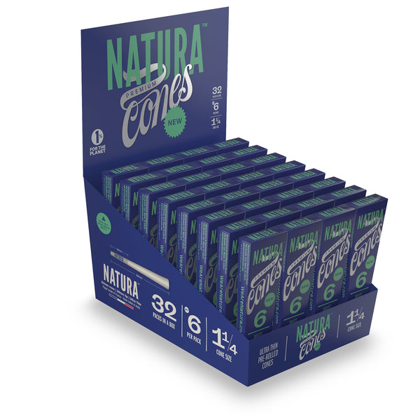 O Natura –  Ultra Thin Pre-Rolled Cones Box of 32