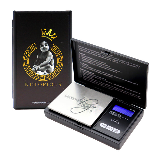 BIGGIE G-Force, Licensed Digital Pocket Scale, 100g x 0.01g