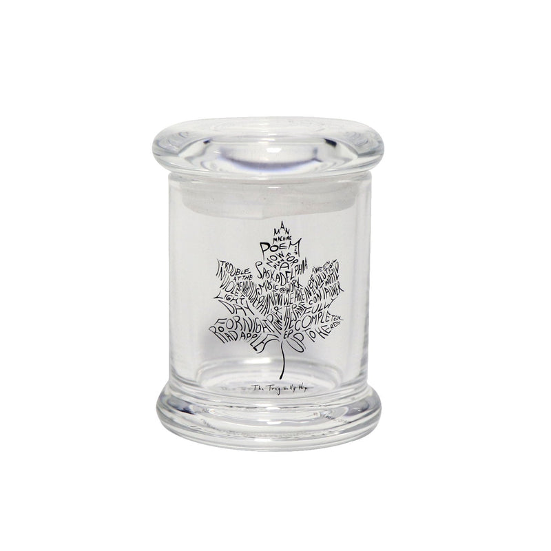 The Tragically Hip Glass Storage Jars - Leaf Album
