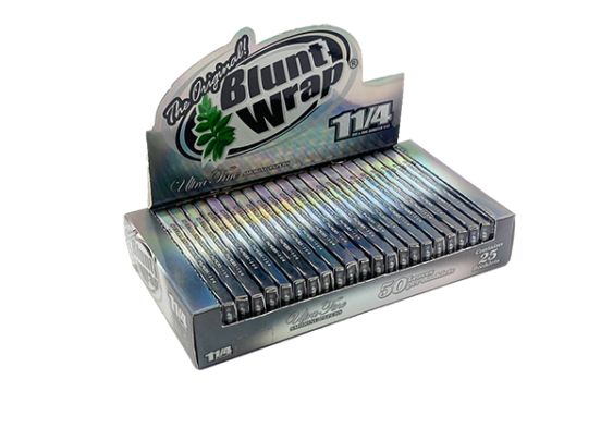 O Blunts Wrap | Silver Ultra Thin Rolling Paper