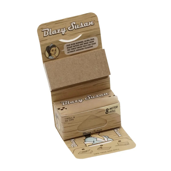 SC UNBLEACHED Blazy Susan High Roller Kit Rolling Papers