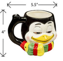 STONED PENGUIN pipe mug Mug Pipe Roast and Toast Gifts
