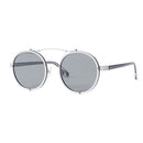 Premium K-Designed Sunglasses - Round V Sunglasses EyeEye Silver