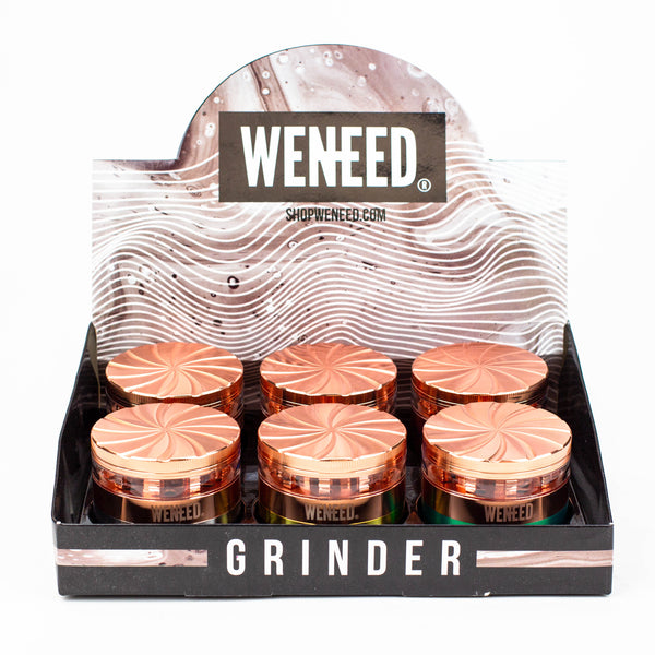 O WENEED®-Rose Gold Window Grinder 4pts 6pack