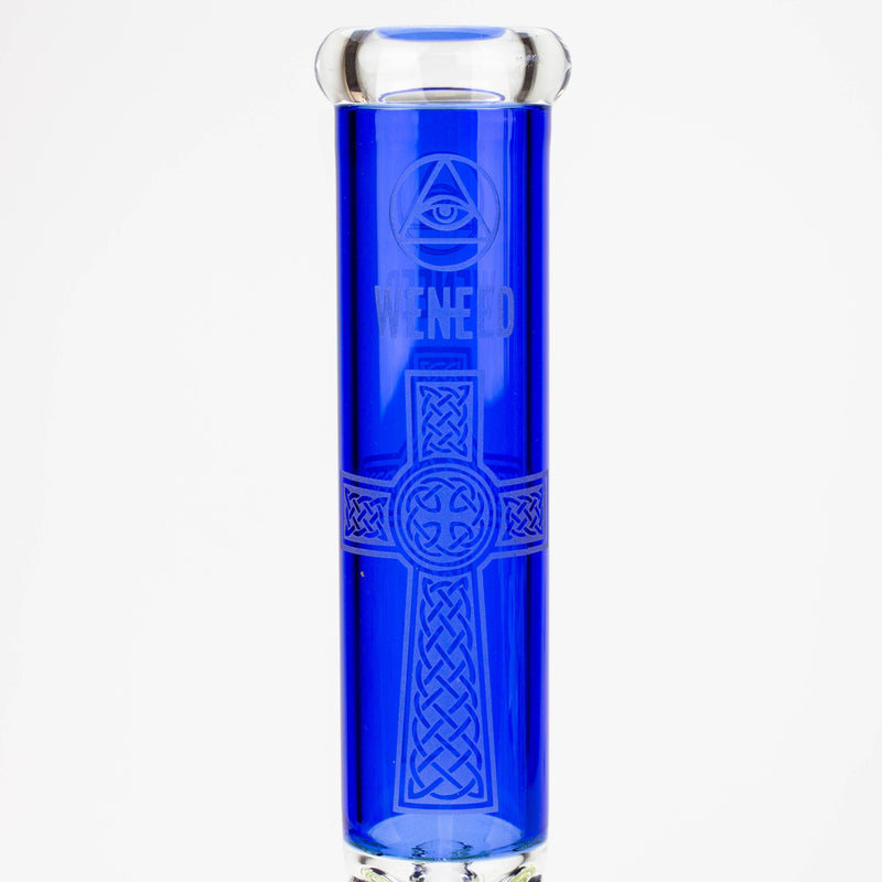 O WENEED®-14" Diamond Crucifix Beaker 7mm