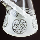 WENEED®-14" Tribal Warrior Beaker 7mm Glass Bong WENEED®