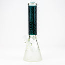 WENEED®-14" Tribal Warrior Beaker 7mm Glass Bong WENEED® Black