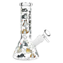 SC Pulsar 7.75" Kitten Corral Beaker Bong