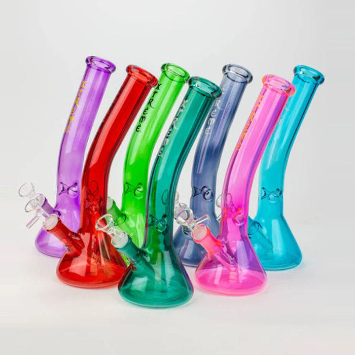 O Xtreme | 12" Curve Neck Glass Bong Box of 12 [XTR5005]