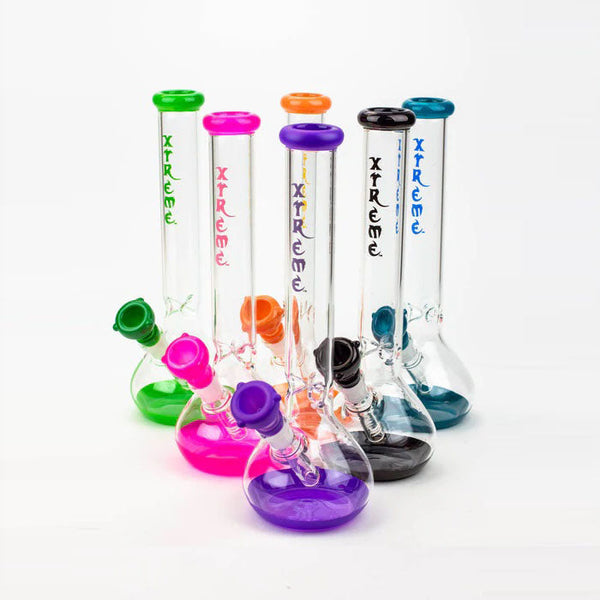 O Xtreme | 12" Round base Glass Assorted Bong Box of 12 [XTR5008]