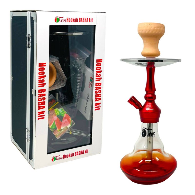 O Tanya Basha Kit Hookah With Carrying Case Combo 16"