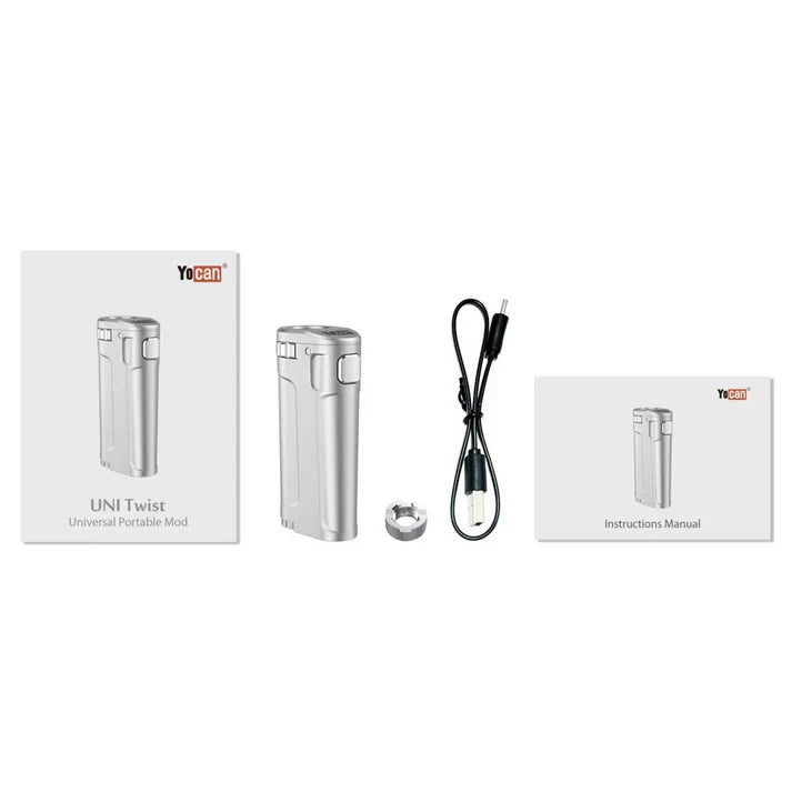 O Yocan | UNI Twist Variable Voltage 510 Battery Kit with Charger
