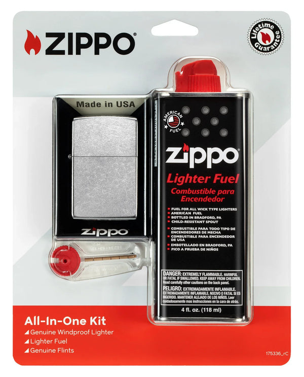 O Zippo 24651 All In One Gift Set Kit