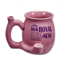 Her royal high-ness small pink mug Mug Pipe Roast and Toast Gifts