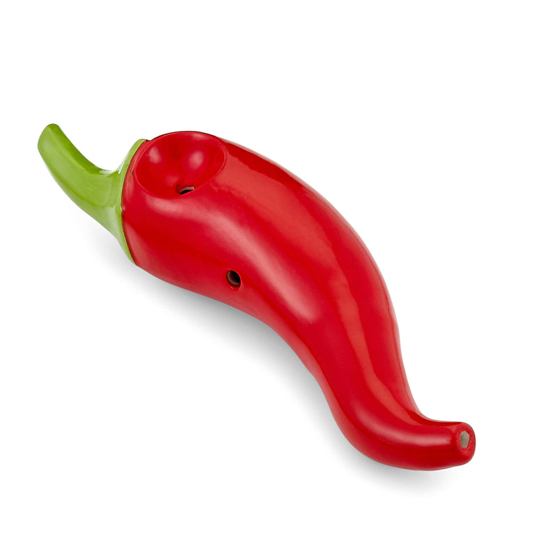 O mini chili pepper pipe - red
