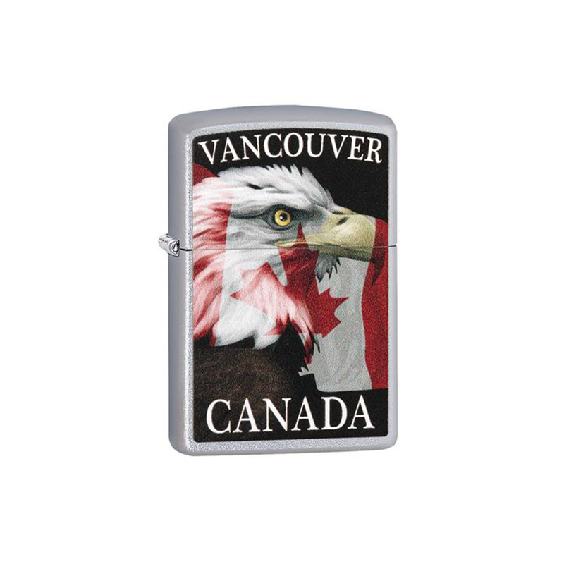 O Zippo 205 Canada Vancouver Eagle Design