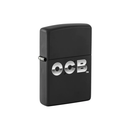 Zippo 218-109237 OCB Reg Black Matte Metallic Zippo Lighter ONE