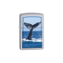 Zippo 078184 Souvenir Diving Whale Zippo Lighter ONE