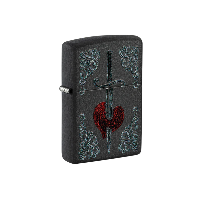 O Zippo 48617 HEART DAGGER TATTOO DESIGN