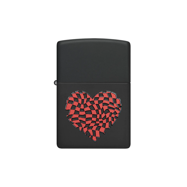 O Zippo 48719 Checkered Heart