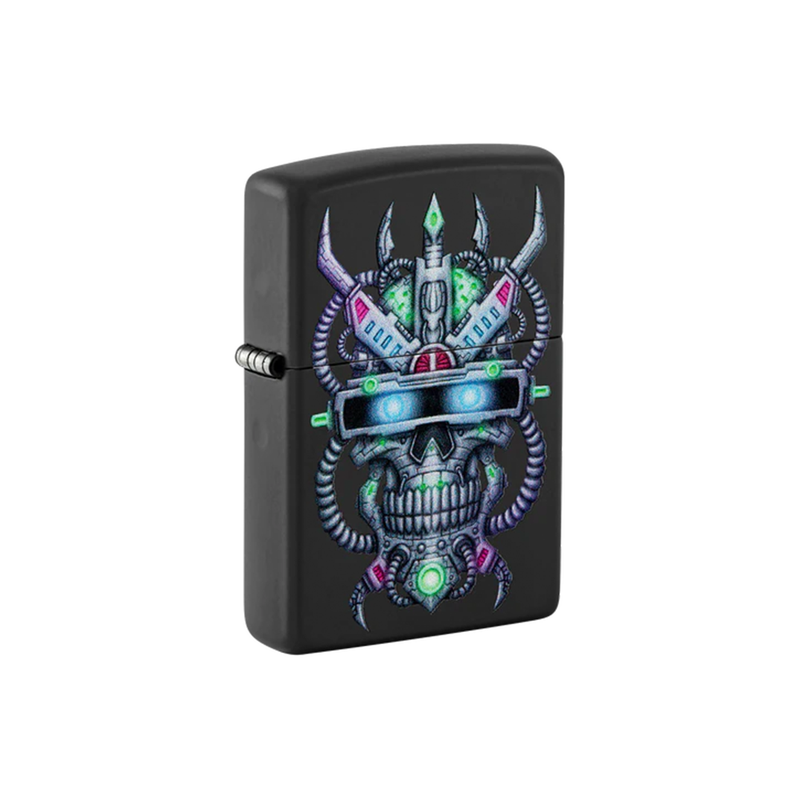 O Zippo 48516 Cyber Skull Design