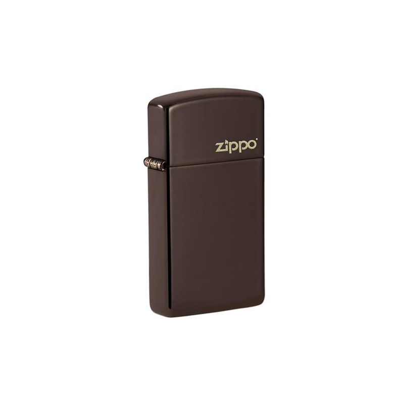 O Zippo 49266ZL Brown Zippo Logo