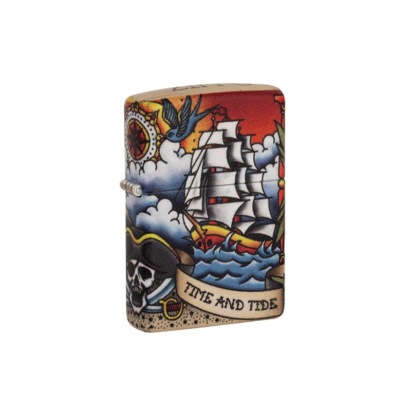 O Zippo 49532 Nautical Tattoo Design