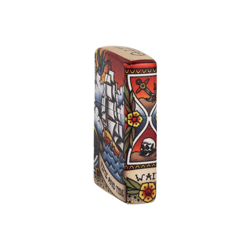 O Zippo 49532 Nautical Tattoo Design