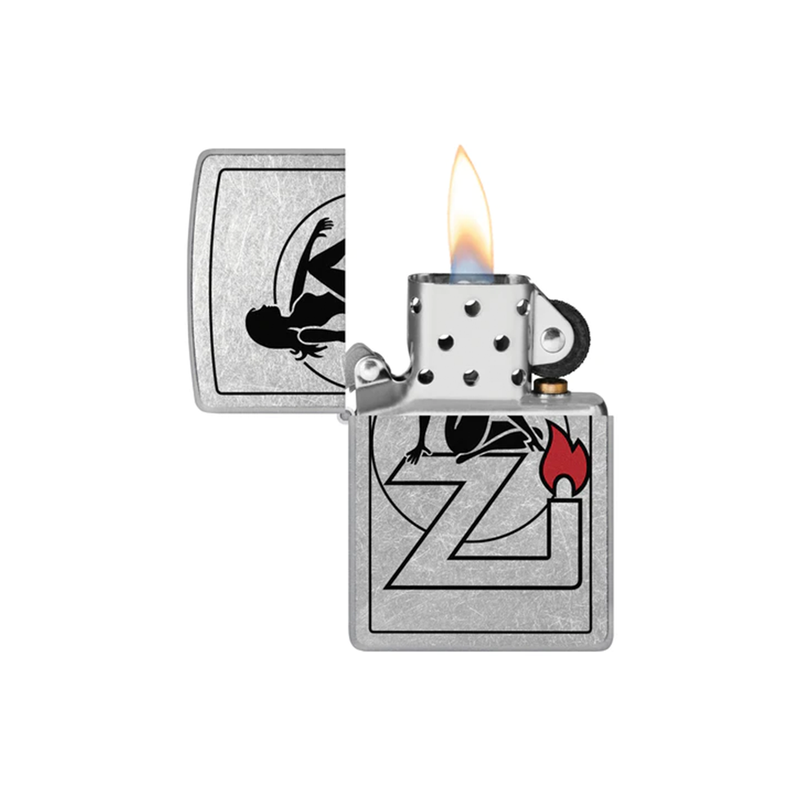 O Zippo 207-110241 Flame Girl