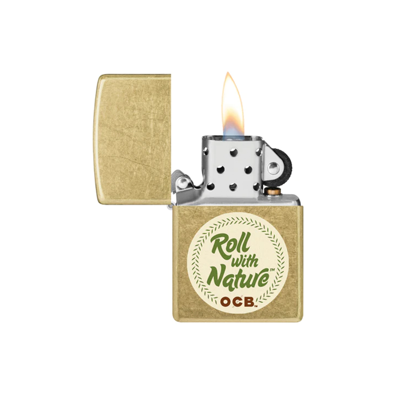 O Zippo 48267-109232 OCB Reg Brass Nature