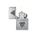 Zippo 200-109014 Tragically Hip Dove Yer Fav Black Zippo Lighter ONE