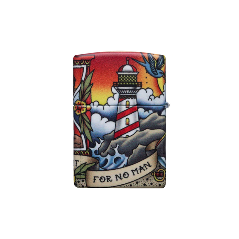 O Zippo 49532 Nautical Tattoo Design