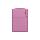 Zippo 238ZL Pink Matte with Zippo logo Basic · Pattern ONE