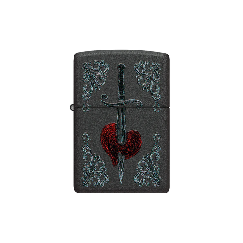 O Zippo 48617 HEART DAGGER TATTOO DESIGN