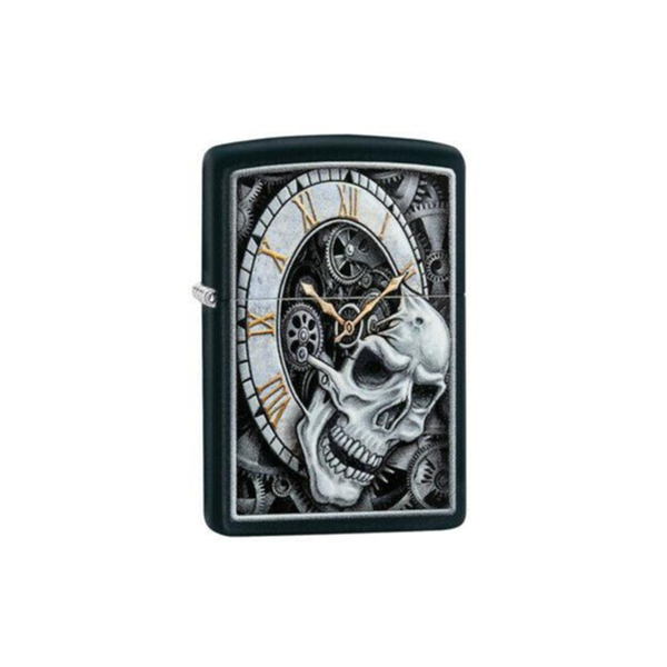 O Zippo 29854 Skull Clock Design